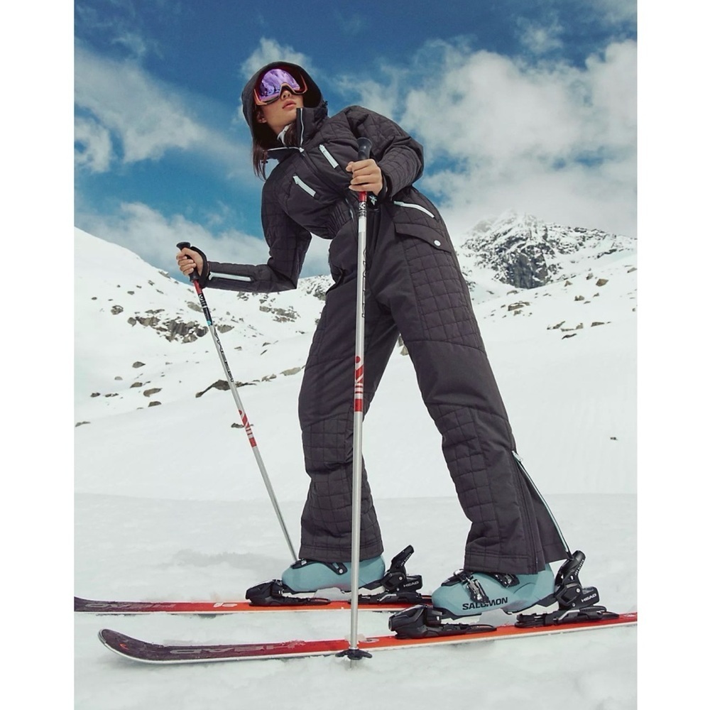 NWT Free People Movement All Prepped Ski Suit Black XS